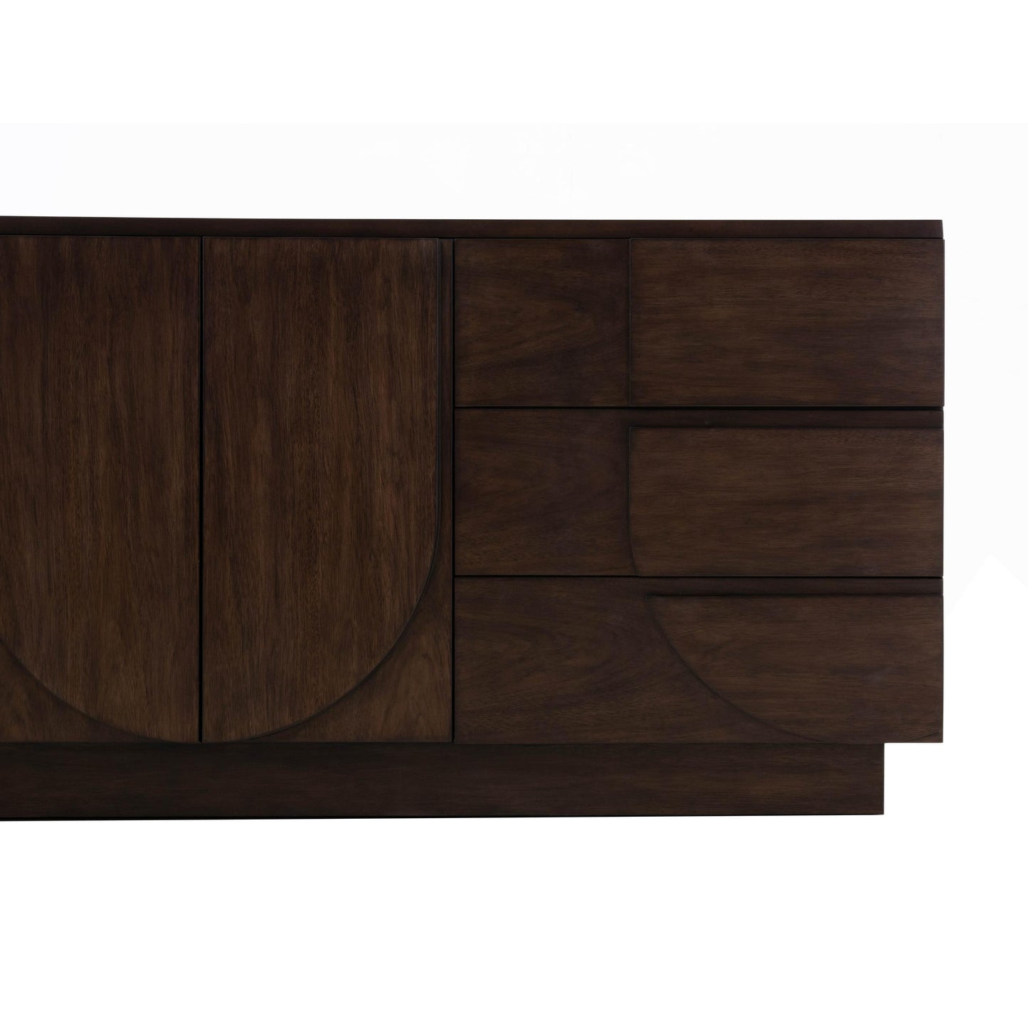 Simone Chocolate Brown Credenza