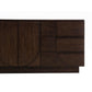 Simone Chocolate Brown Credenza