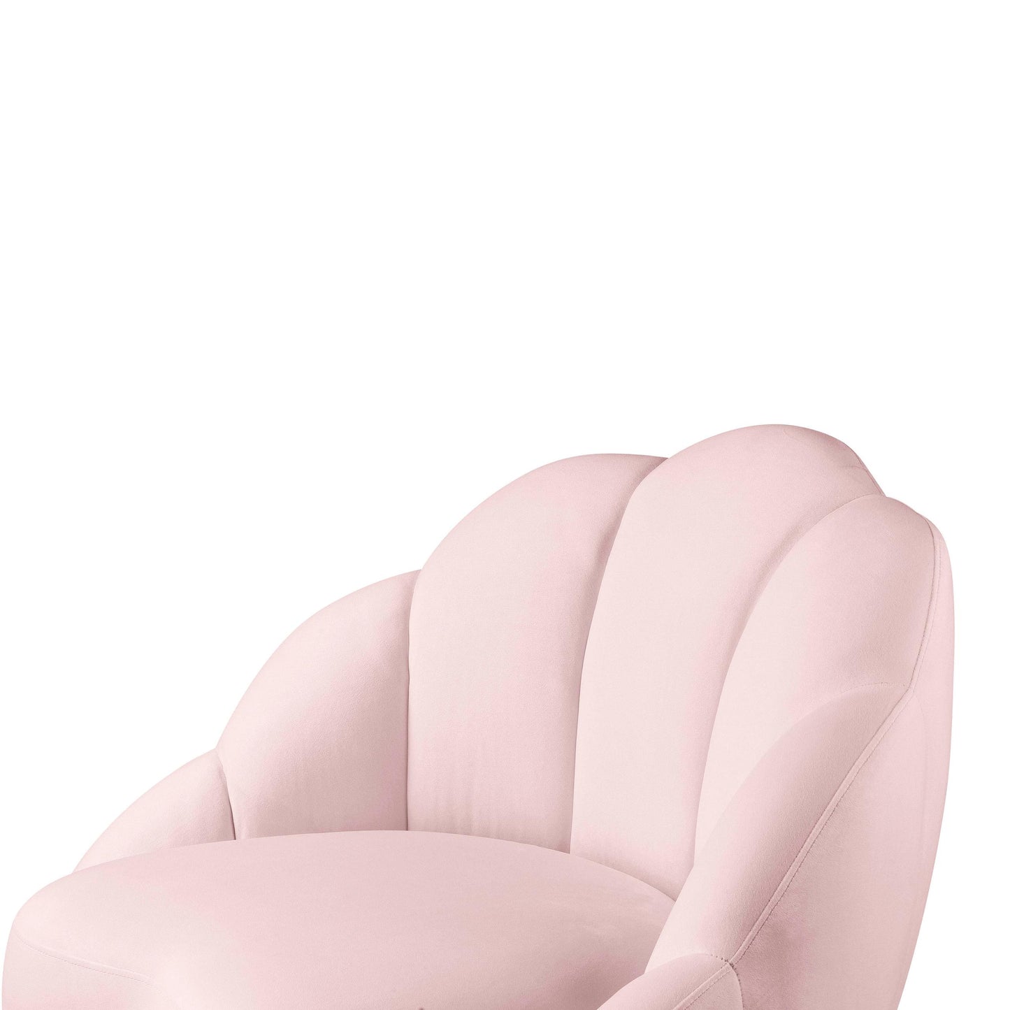 Bloom Blush Velvet Chair