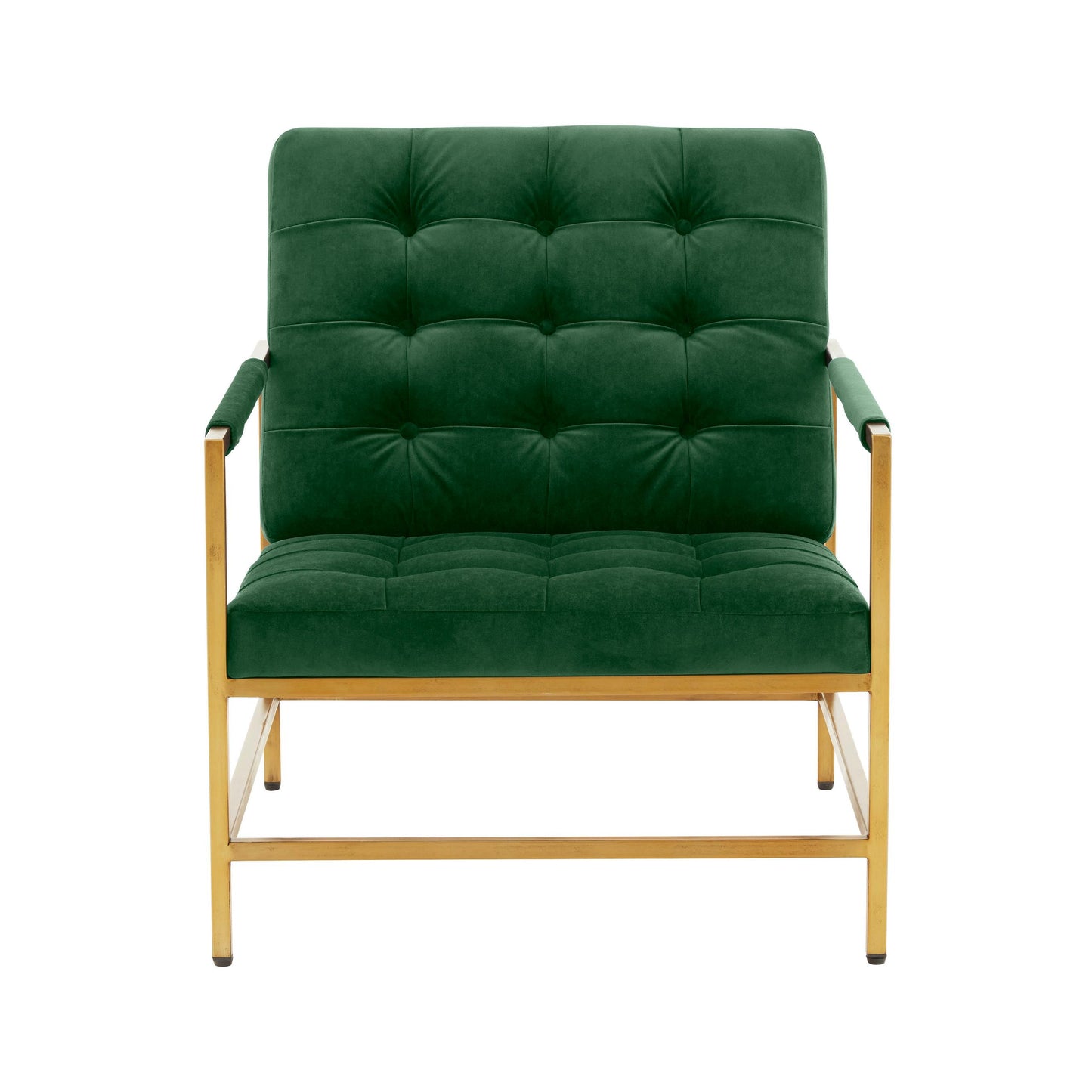 Van Emerald Green Velvet Accent Chair