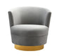 Noah Grey Swivel Chair
