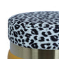 Ajani Upholstered Ottoman in Lemon
