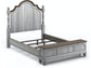 Plymouth Gray Queen Storage Bed
