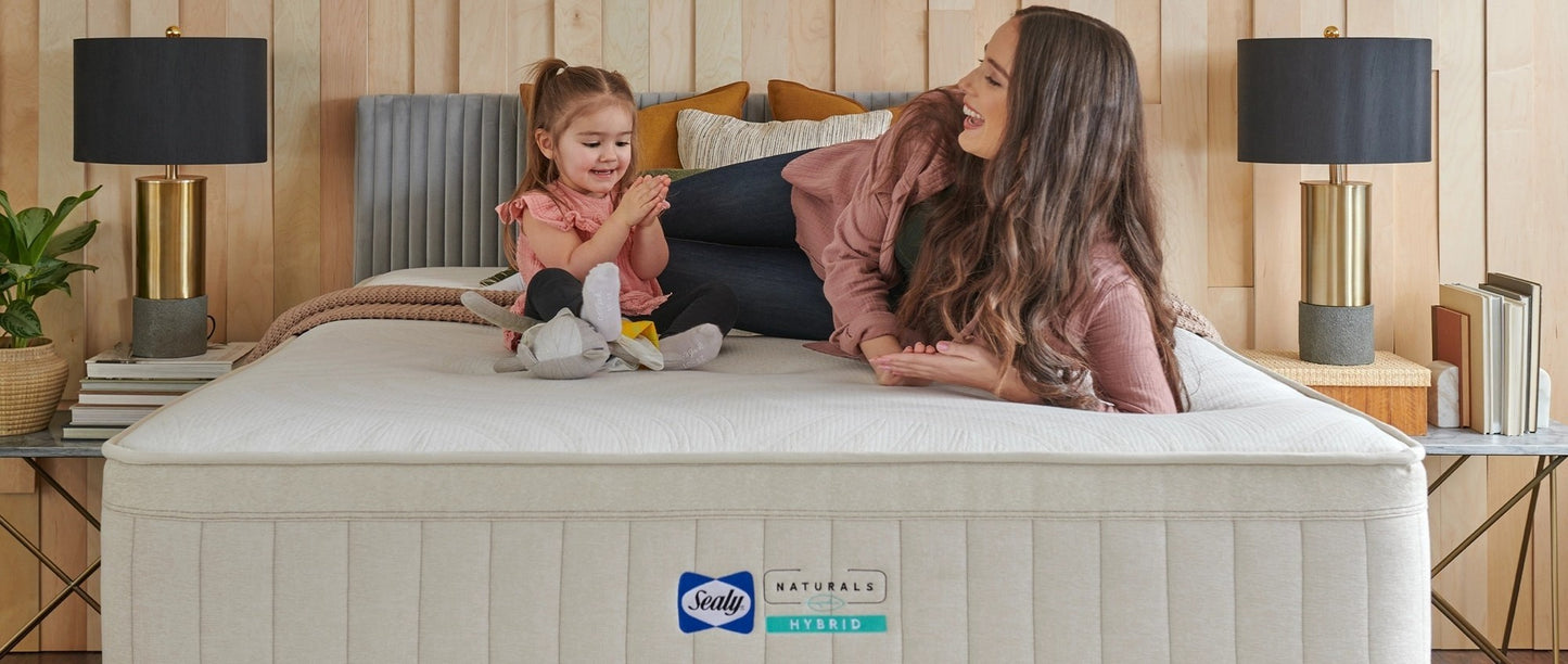 Sealy Naturals Hybrid Mattress - Firm - King
