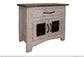 1 Drawer 2 Doors Nightstand