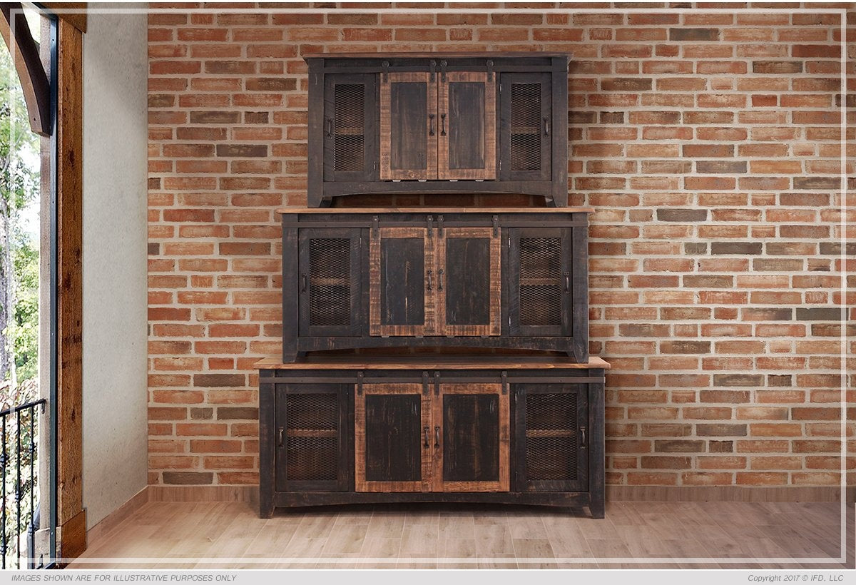 70" TV Stand w/4 doors & Shelves