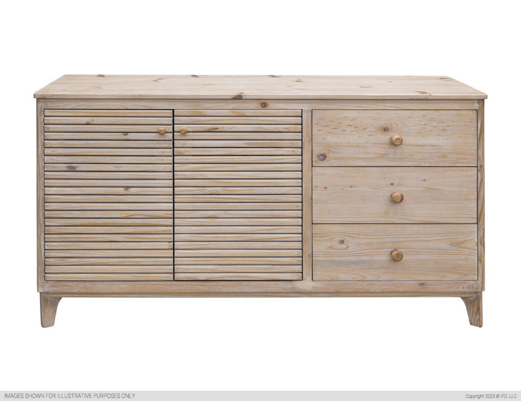 3 Drawers 2 Doors, Console