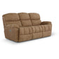 Morrison Power Reclining Sofa w/ Headrest & Lumbar