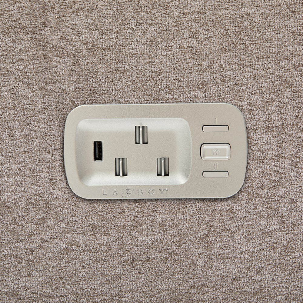 Dorian Power Reclining Loveseat w/ Headrest & Console