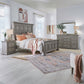 Big Valley - Queen Panel Bed, Dresser & Mirror, Night Stand