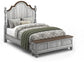Plymouth Gray Queen Storage Bed
