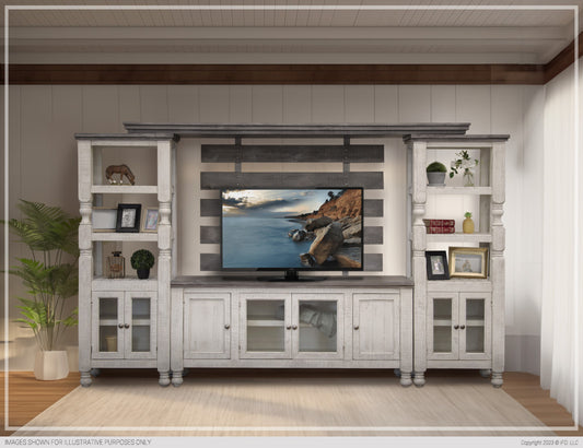 4 Door TV Stand for Wall Unit