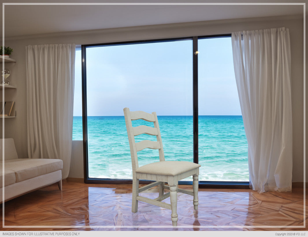 Upholstered Seat Wooden Chair