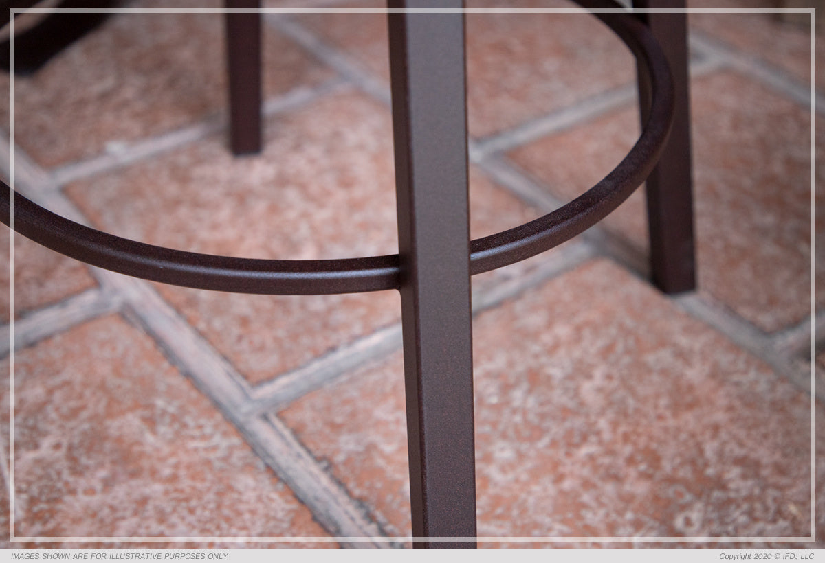 Wooden Multicolor Seat Adjustable 24-30" Swivel Iron Base Barstool