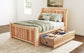 QUEEN ARCH STORAGE BED