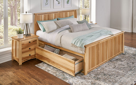 QUEEN STORAGE BED