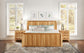 KING PANEL BED