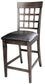 GRIDBACK UPHOLSTERED BARSTOOL
