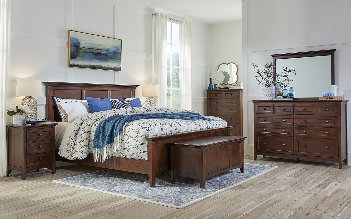 CAL KING PANEL BED
