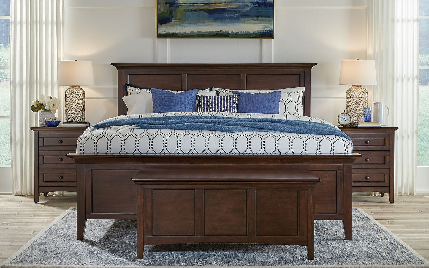 CAL KING PANEL BED