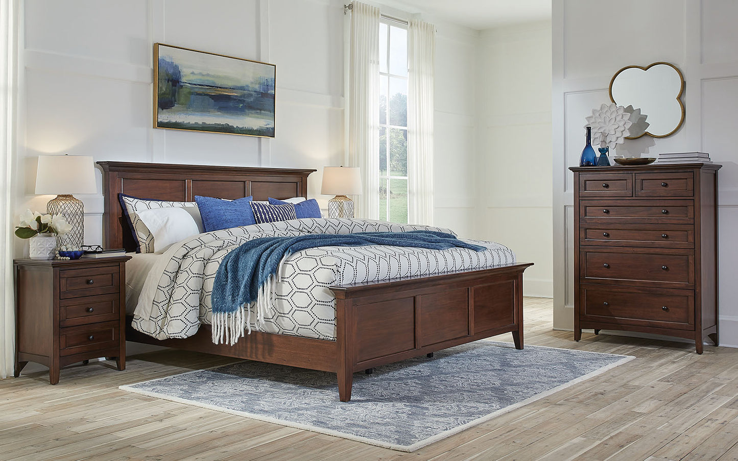 CAL KING PANEL BED