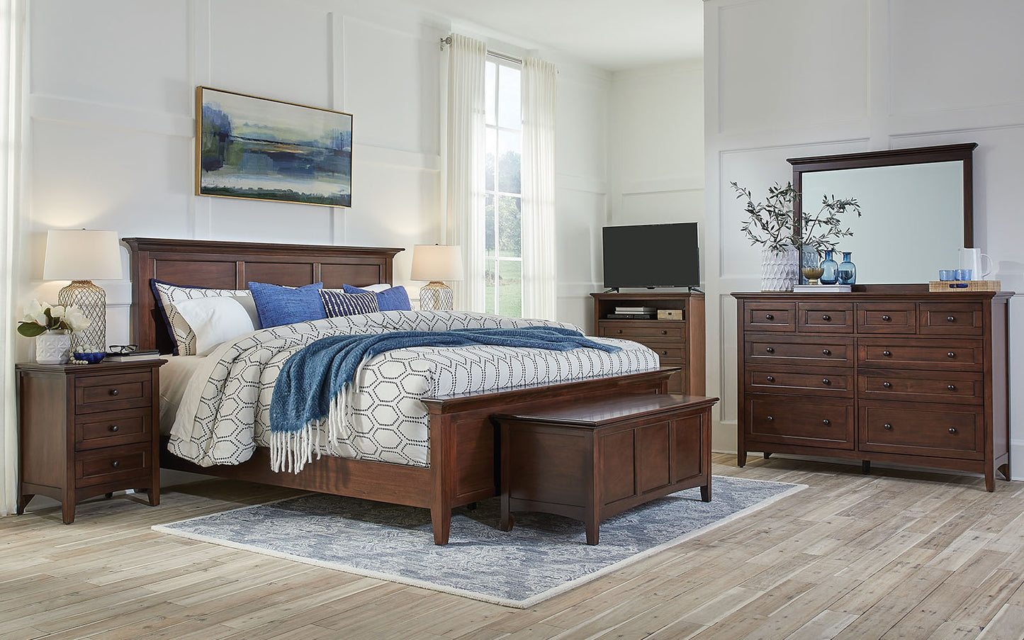 CAL KING PANEL BED