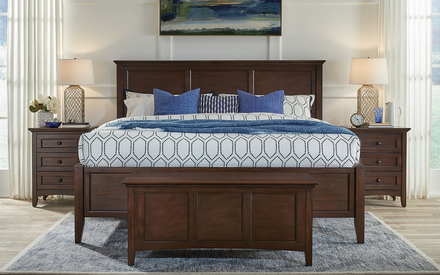 CAL KING STORAGE BED