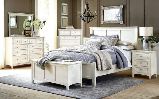 QUEEN PANEL BED