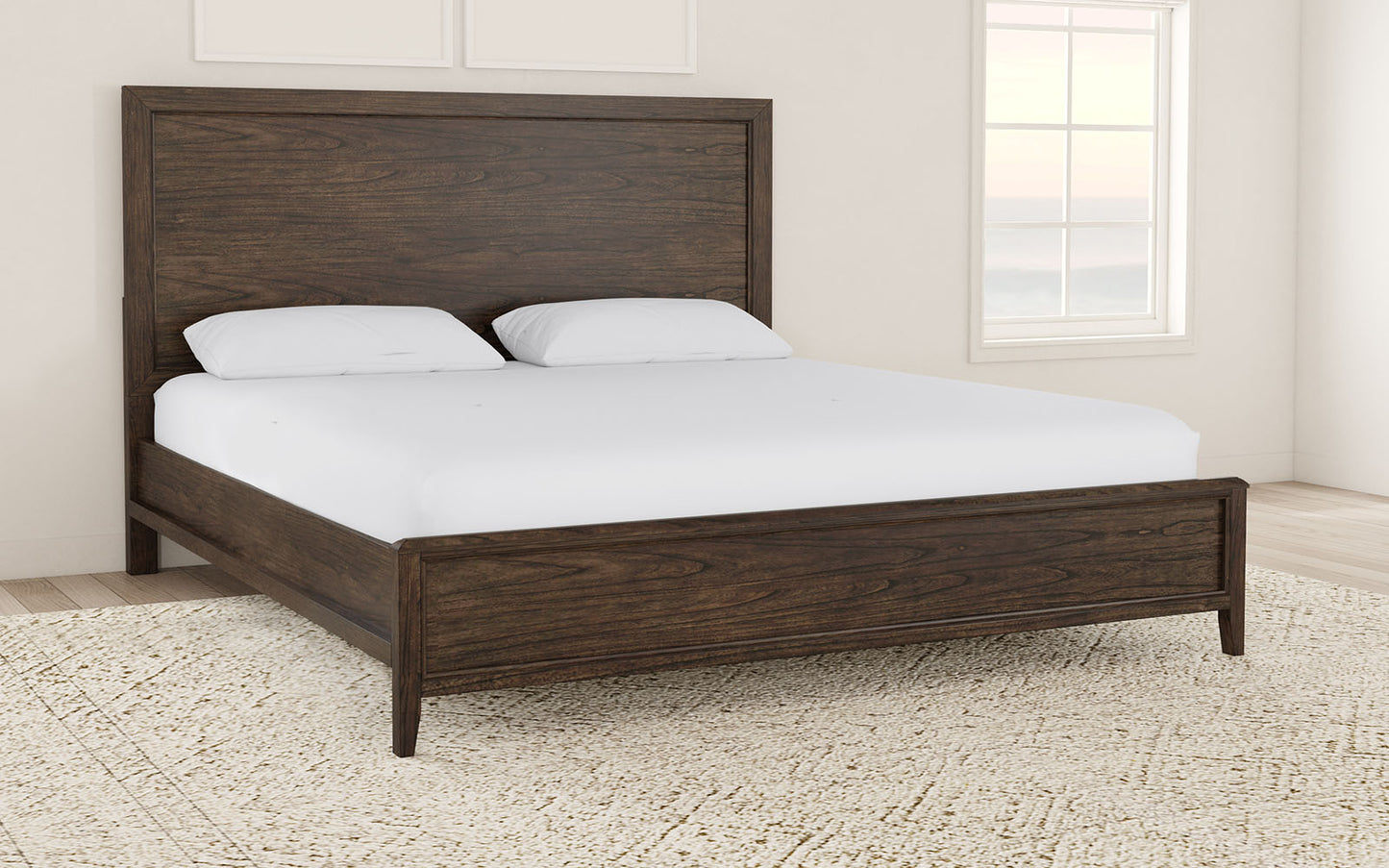QUEEN PANEL BED