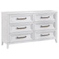 Marielle 5-piece Queen Bedroom Set Distressed White