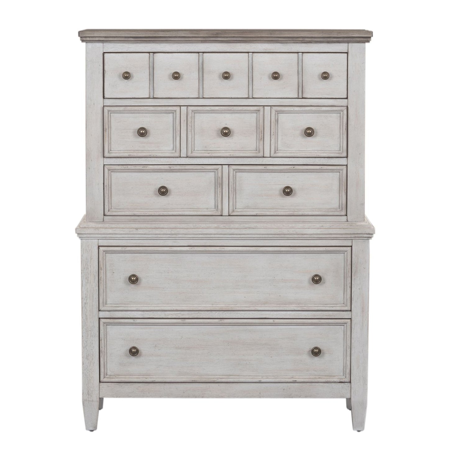 Heartland - King Panel Bed, Dresser & Mirror, Chest