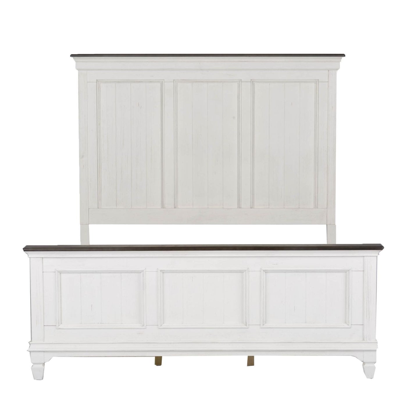 Allyson Park - King California Panel Bed, Dresser & Mirror