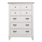Allyson Park - King Panel Bed, Dresser & Mirror, Chest, Night Stand