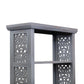 Trellis Lane - Accent Bookcase- Grey