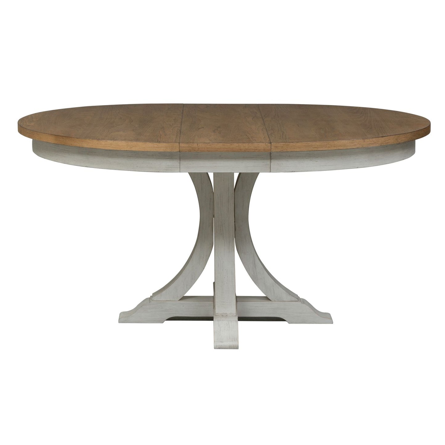 Farmhouse Reimagined - 5 Piece Pedestal Table Set