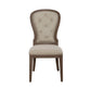 Americana Farmhouse - Uph Tufted Back Side Chair