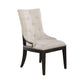 Americana Farmhouse - Uph Shelter Side Chair- Black (RTA)