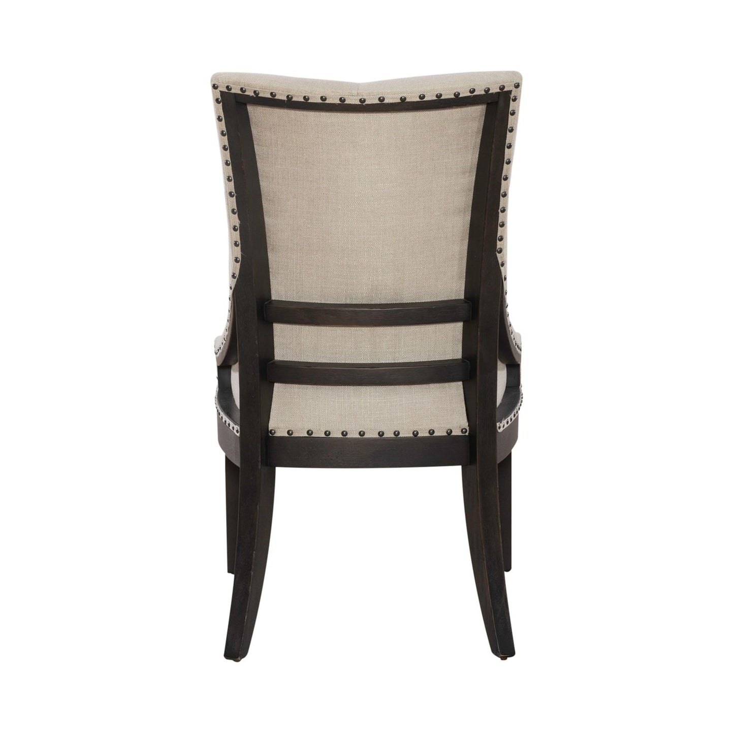 Americana Farmhouse - Uph Shelter Side Chair- Black (RTA)