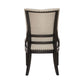 Americana Farmhouse - Uph Shelter Side Chair- Black (RTA)
