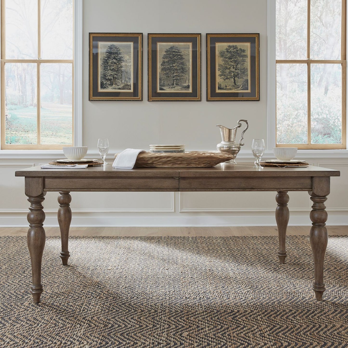 Americana Farmhouse - Rectangular Leg Table
