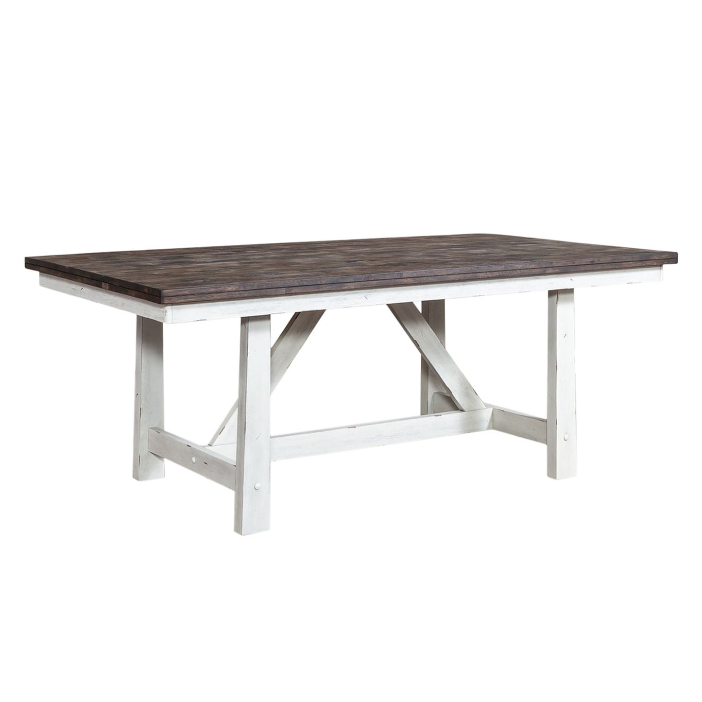 Farmhouse - 7 Piece Trestle Table Set