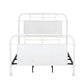 Vintage Series - Full Metal Bed - Antique White