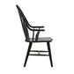 Hearthstone Ridge - Windsor Back Arm Chair - Black