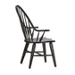 Hearthstone Ridge - Windsor Back Arm Chair - Black