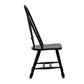 Treasures - Sheaf Back Side Chair - Black