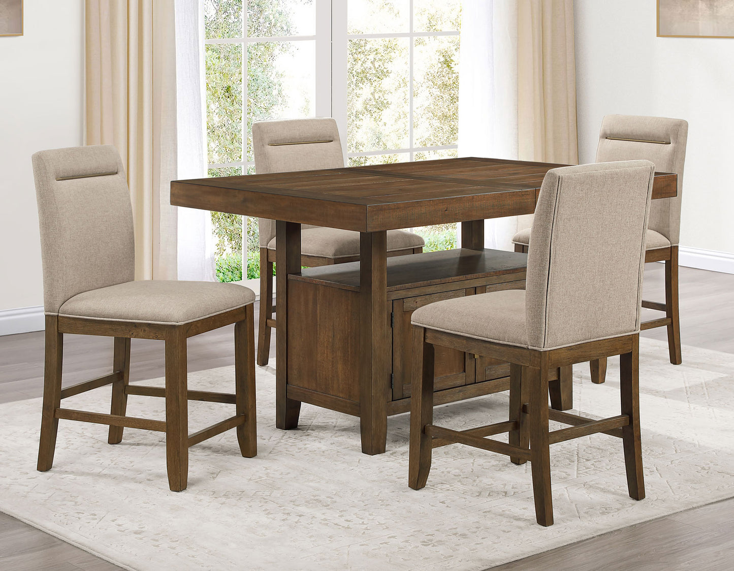 Garland 5-Piece Counter Dining Set