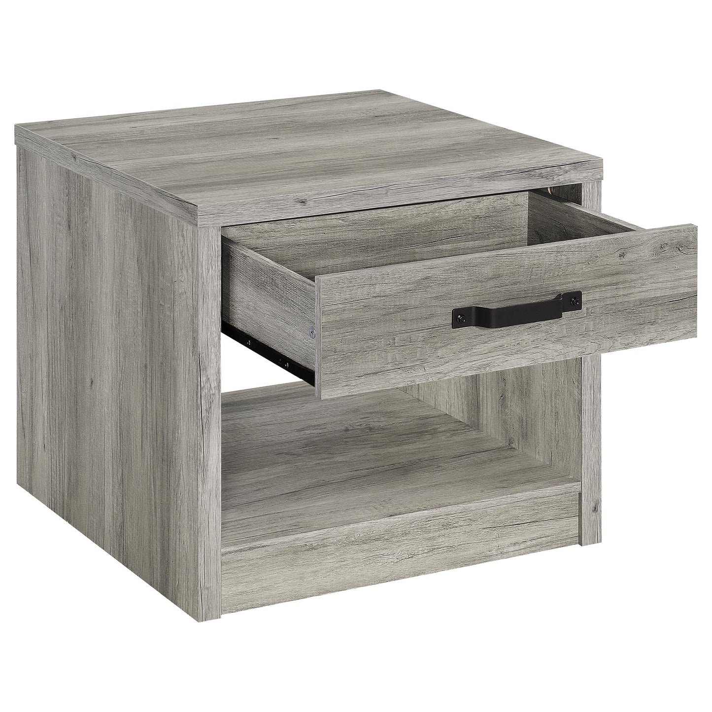 Felix 3-piece Coffee and End Table Set Grey Driftwood