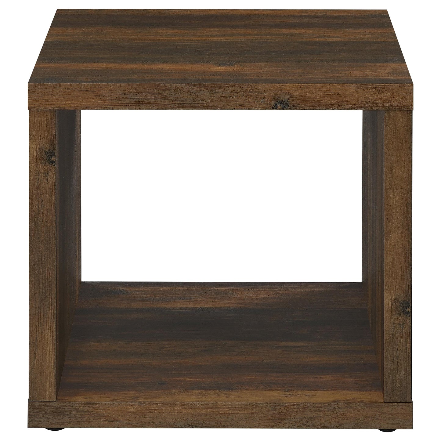 Frisco 2-piece Coffee and End Table Set Dark Pine