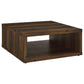 Frisco 3-piece Coffee and End Table Set Dark Pine