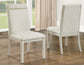 Garland 5-Piece Dining Set, Distressed Greige Finish